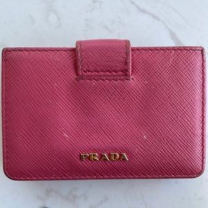 Prada Saffiano Pink Wallet